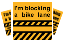 More Bike Lanes stickers